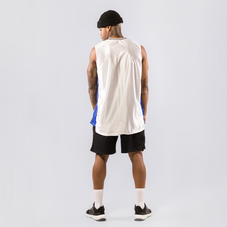 Regata Basqueteira Pro Dreams Brilhosa Branca