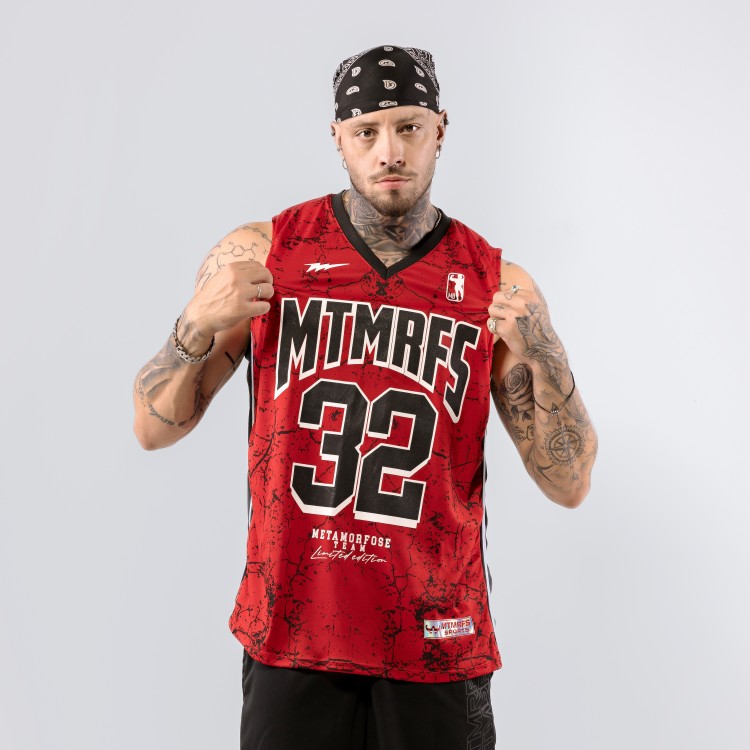 Regata Basqueteira PRO PLAYER Vermelha