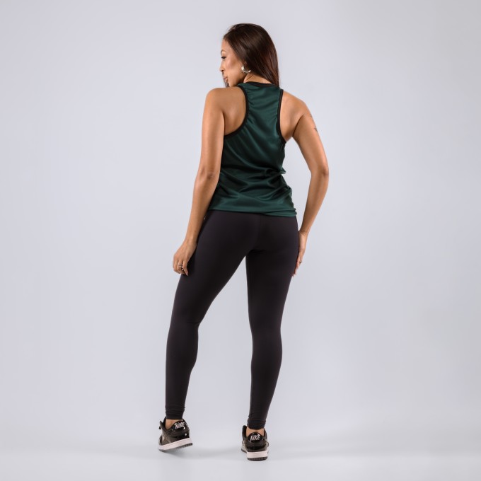 Regata Feminina Cavada Anatomic Dryfit Indy Verde