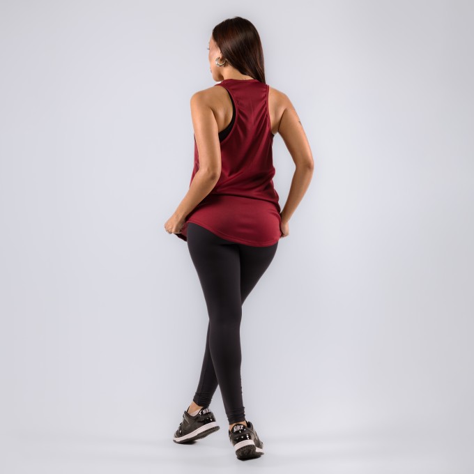 Regata Feminina Cavada DryFit Craft Vinho
