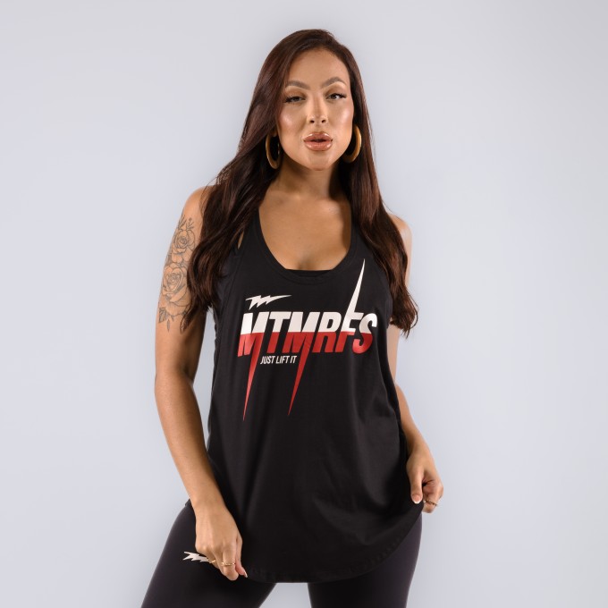 Regata Feminina Cavada Anatomic No Fear Preta