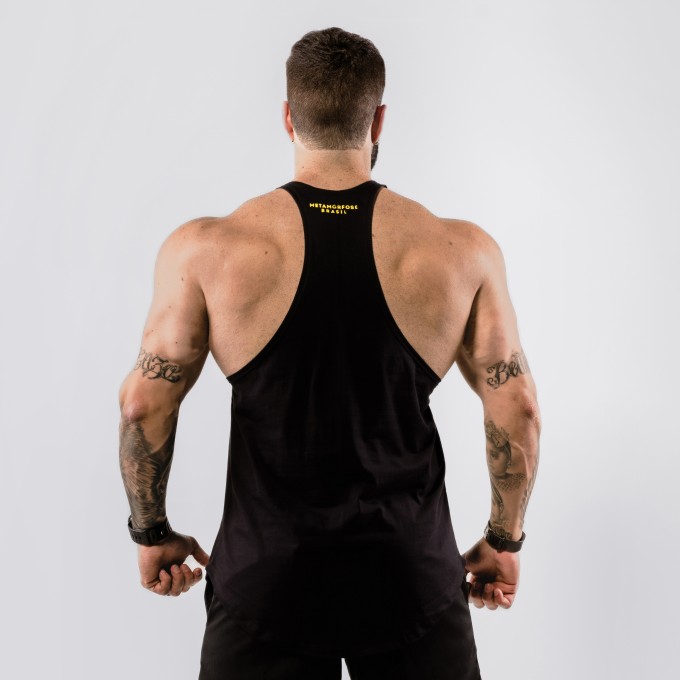 Regata Cavada Anatomic Testo Alta Preta