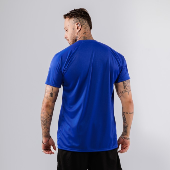 Camiseta Dryfit Haglan Metamorfose Azul Royal