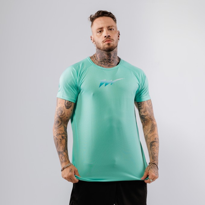 Camiseta Haglan Aerodry Bolt Verde Jade