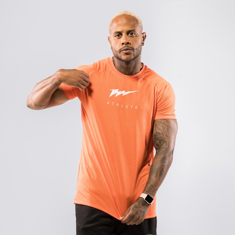 Camiseta Haglan Aerodry Athlete Laranja