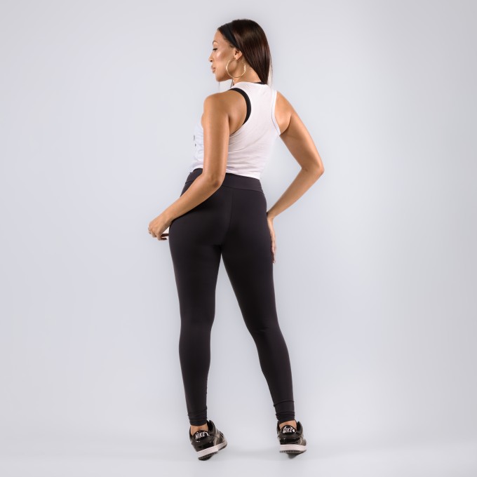 Regata Cropped Feminina Just Lift Branca