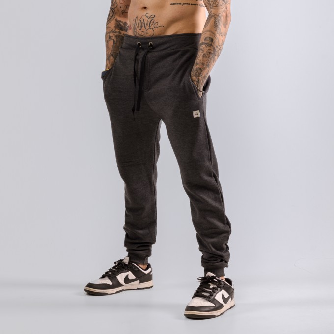 Calça Moletom Minimal Holographic Grafite
