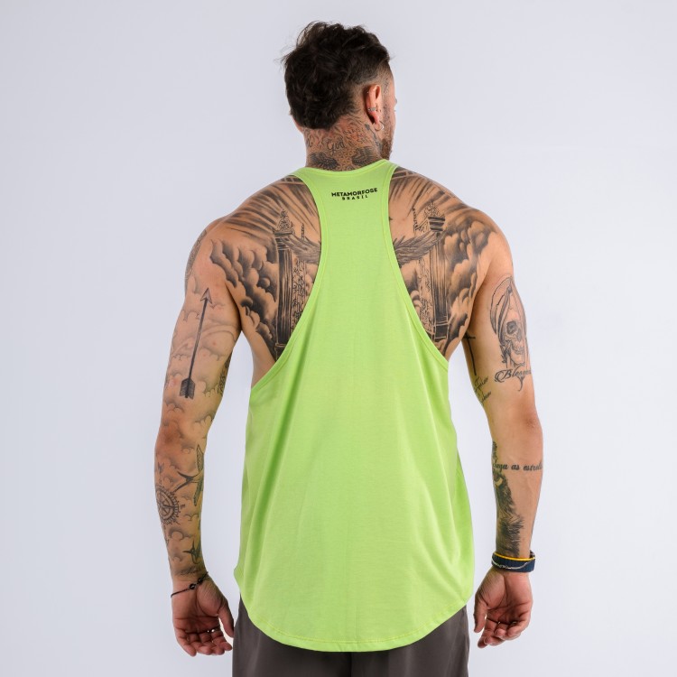 Regata Cavada Anatomic Try Verde Limão