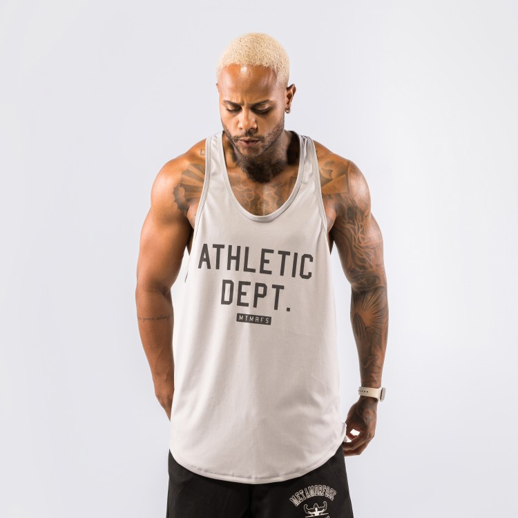 Regata Cavada Anatomic DryFit Athletic Dept. Cinza