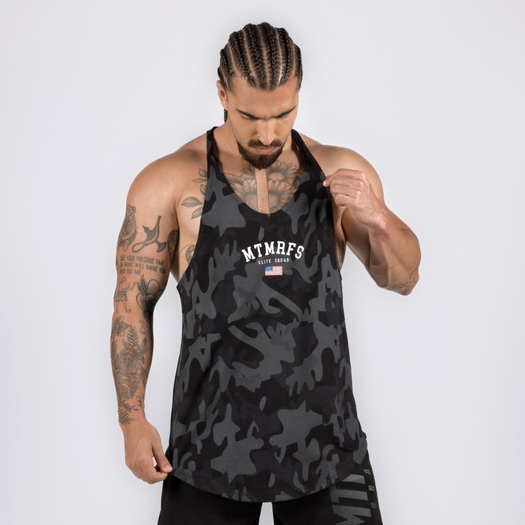 Regata Cavada Anatomic Black Militar Preta
